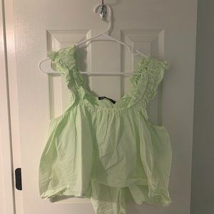 Zara Green Tank Top